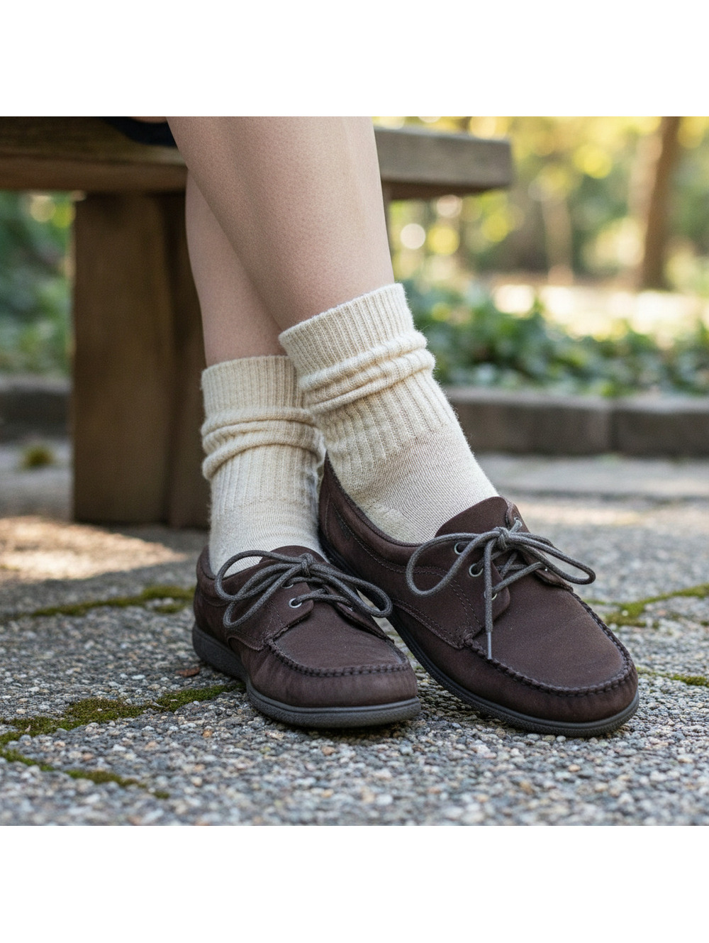 90s Vintage Easy Spirit Outdoors Shoes, Size 7.5, Brown Leather